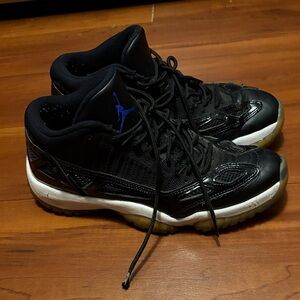 Nike Air Jordan Retro 11 Low IE Space Jam Black/Concord  919712-041 Size 9